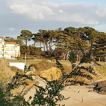 Appartement En Rdc Avec Terrasse Face A La Mer Pornic Buitenkant foto